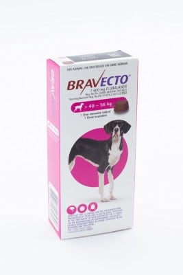 Bravecto X Large > 40 – 56 kg (Pink)