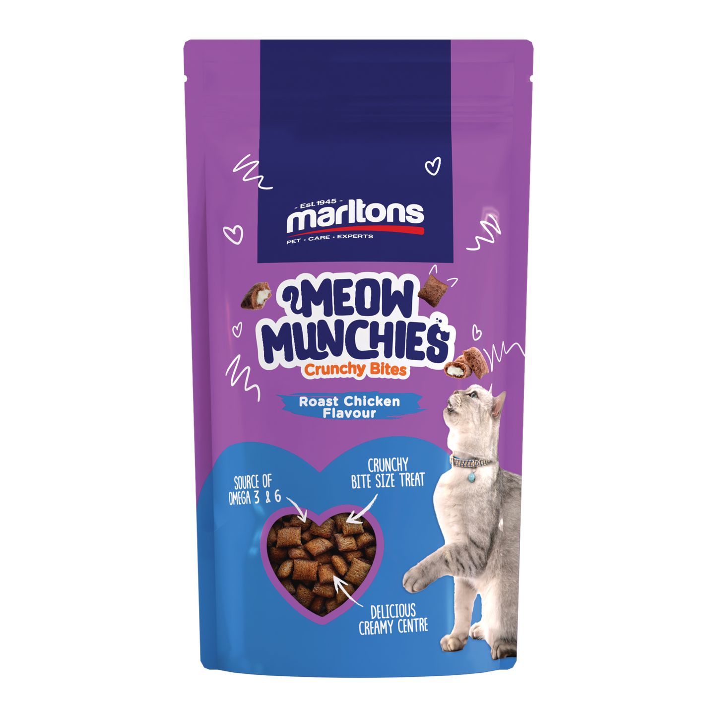 Marltons Meow Munchies Chicken 50g