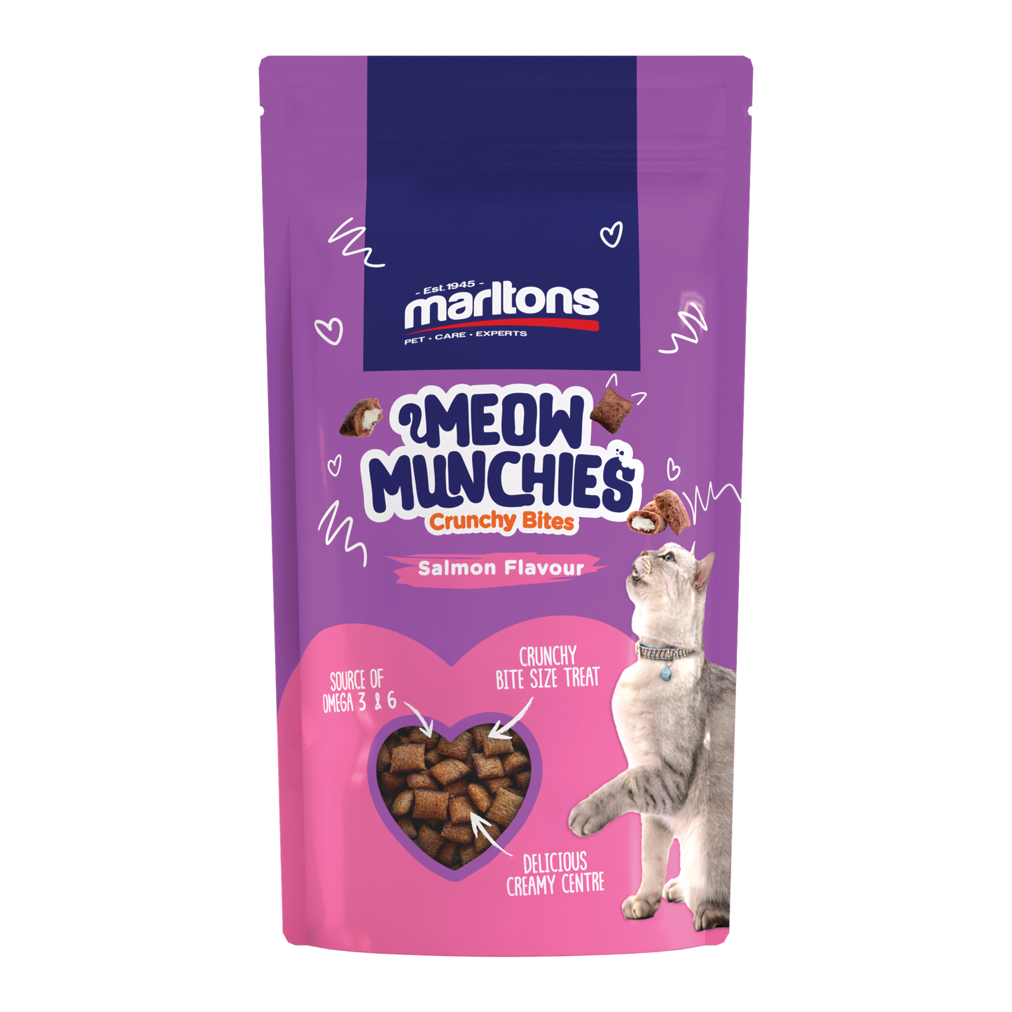Marltons Meow Munchies Salmon 50g