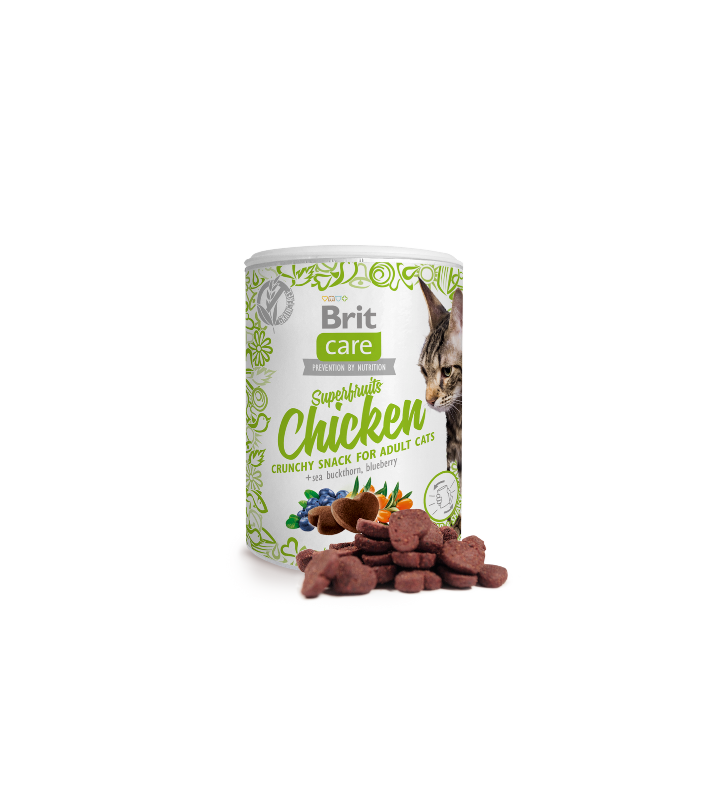Brit Care Adult Superfruits Chicken Cat Snack