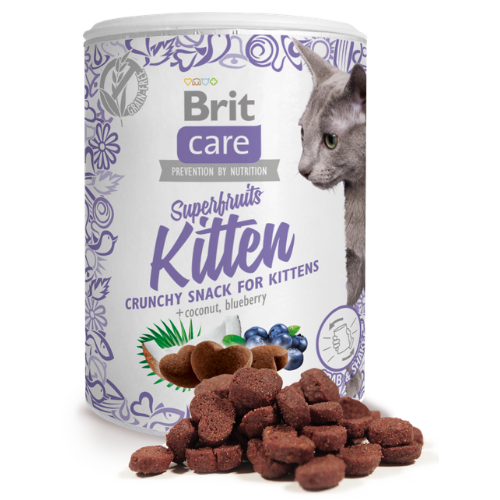 Brit Care Superfruits Crunchy Kitten Snack