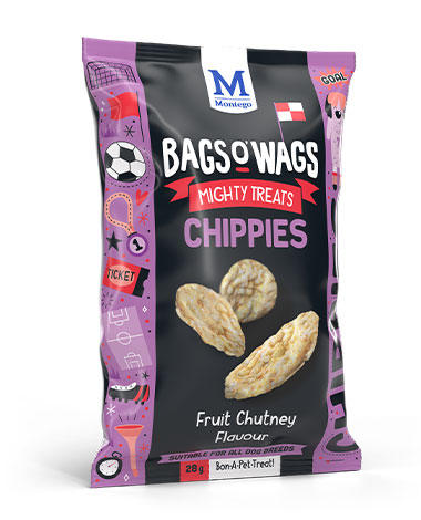 Montego Bags O' Wags Chippies Fruit Chutney 28g