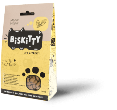Biskitty With Catnip Cat Treats 200g