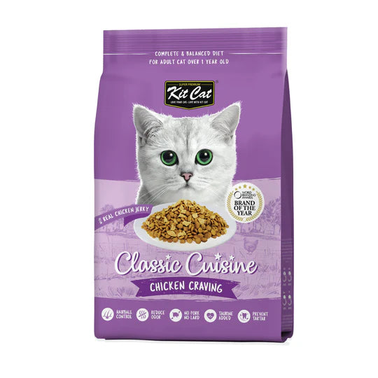 Kit Cat Chicken Cuisine Cat Food 1.2kg