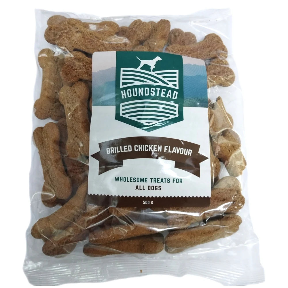 Houndstead Dog Biscuits Grilled Chicken 500g