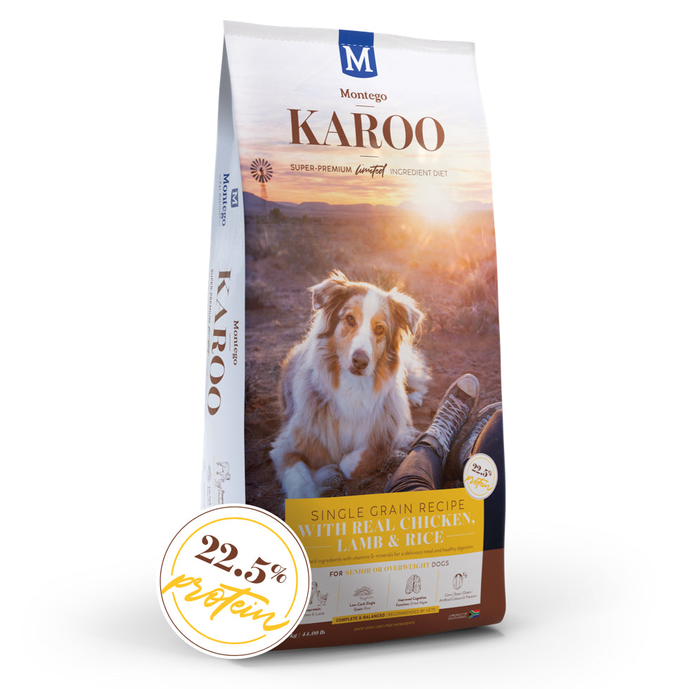 Montego Karoo Senior Chicken & Lamb 15kg