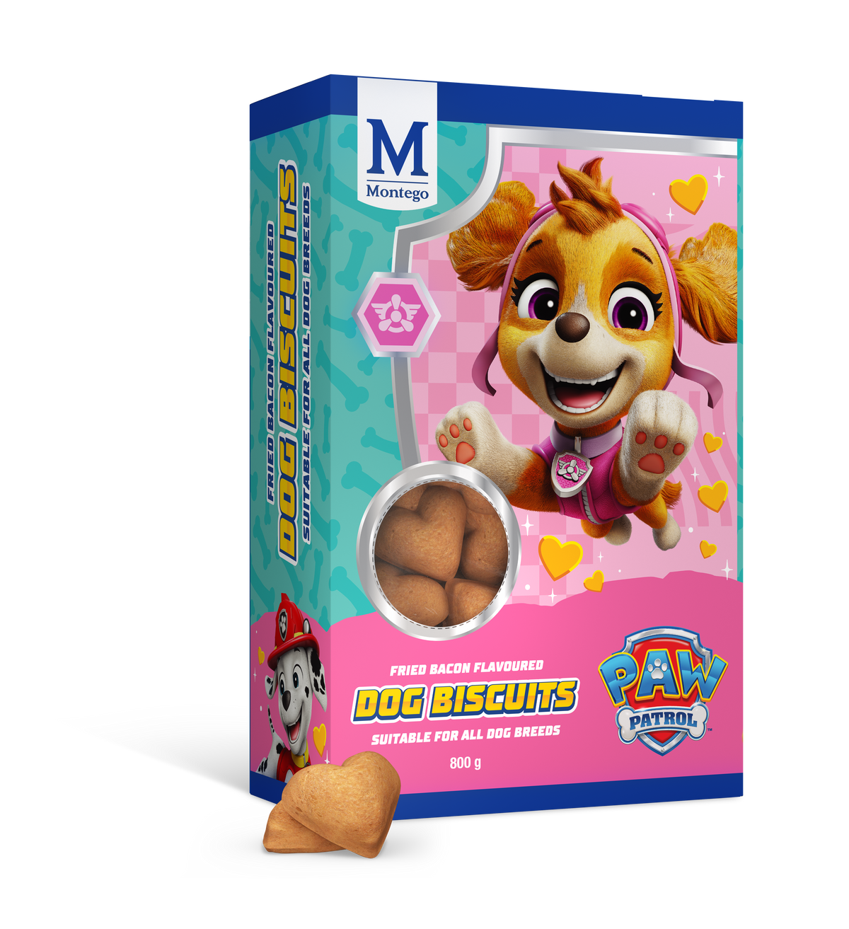 Montego Paw Patrol Fried Bacon Flavour Biscuits 800g