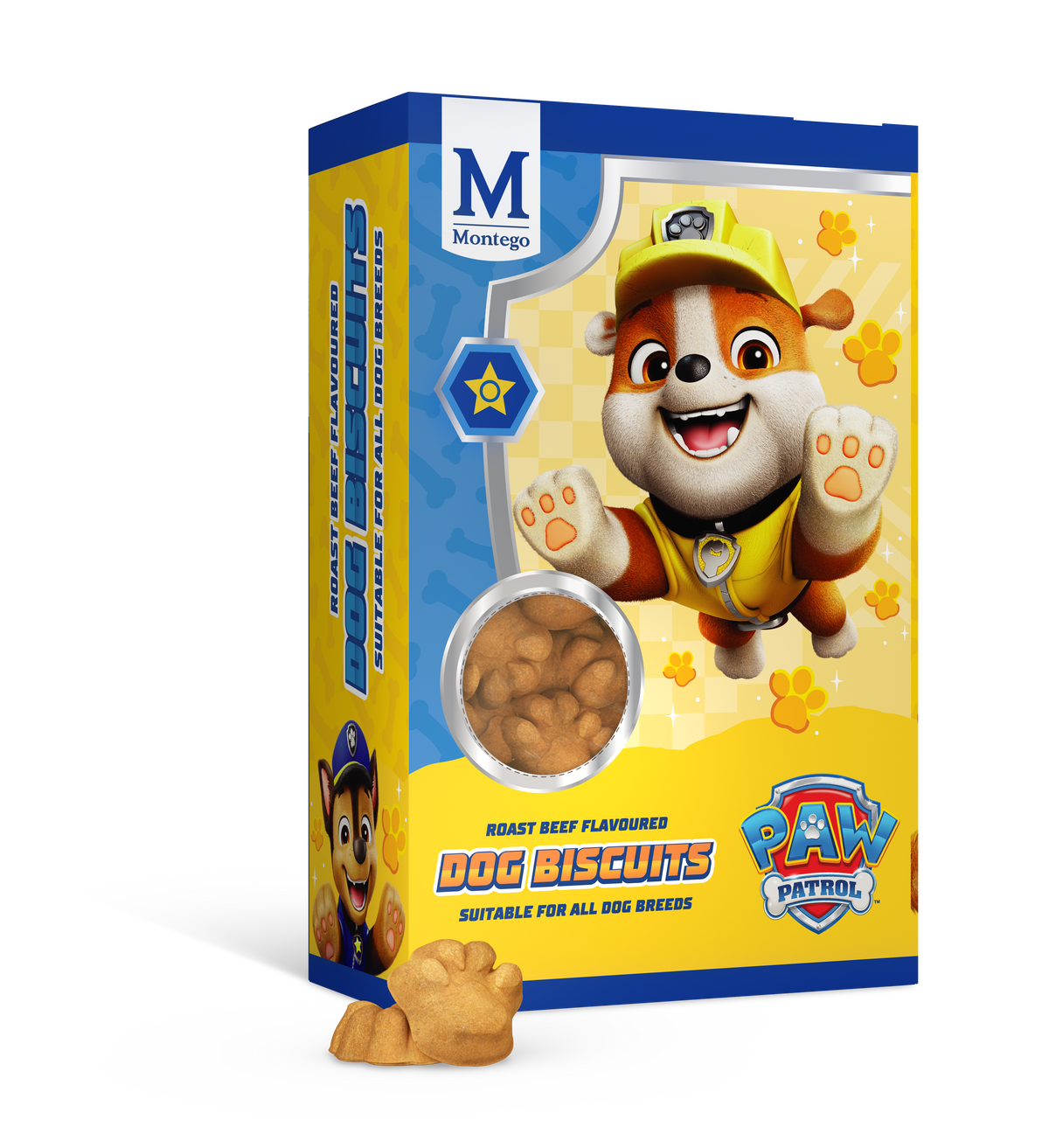 Montego Paw Patrol Roast Beef Flavour Biscuits 800g