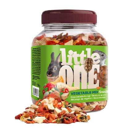 Little One Veg Mix Snack for Small Animals 150g