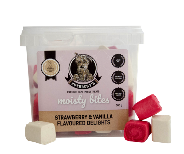Cuthberts's Semi Moist Strawberry & Vanilla 500g