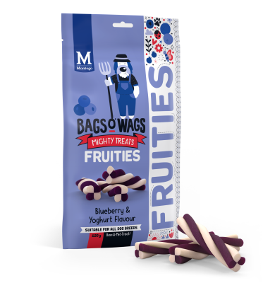 Montego Bags O' Wags Fruities Blueberry & Yoghurt 120g