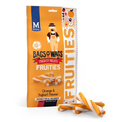 Montego Bags O' Wags Fruities Orange & Yoghurt 120g