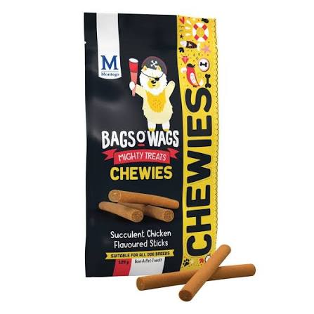 Montego Bags O' Wags Chicken Sticks 120g