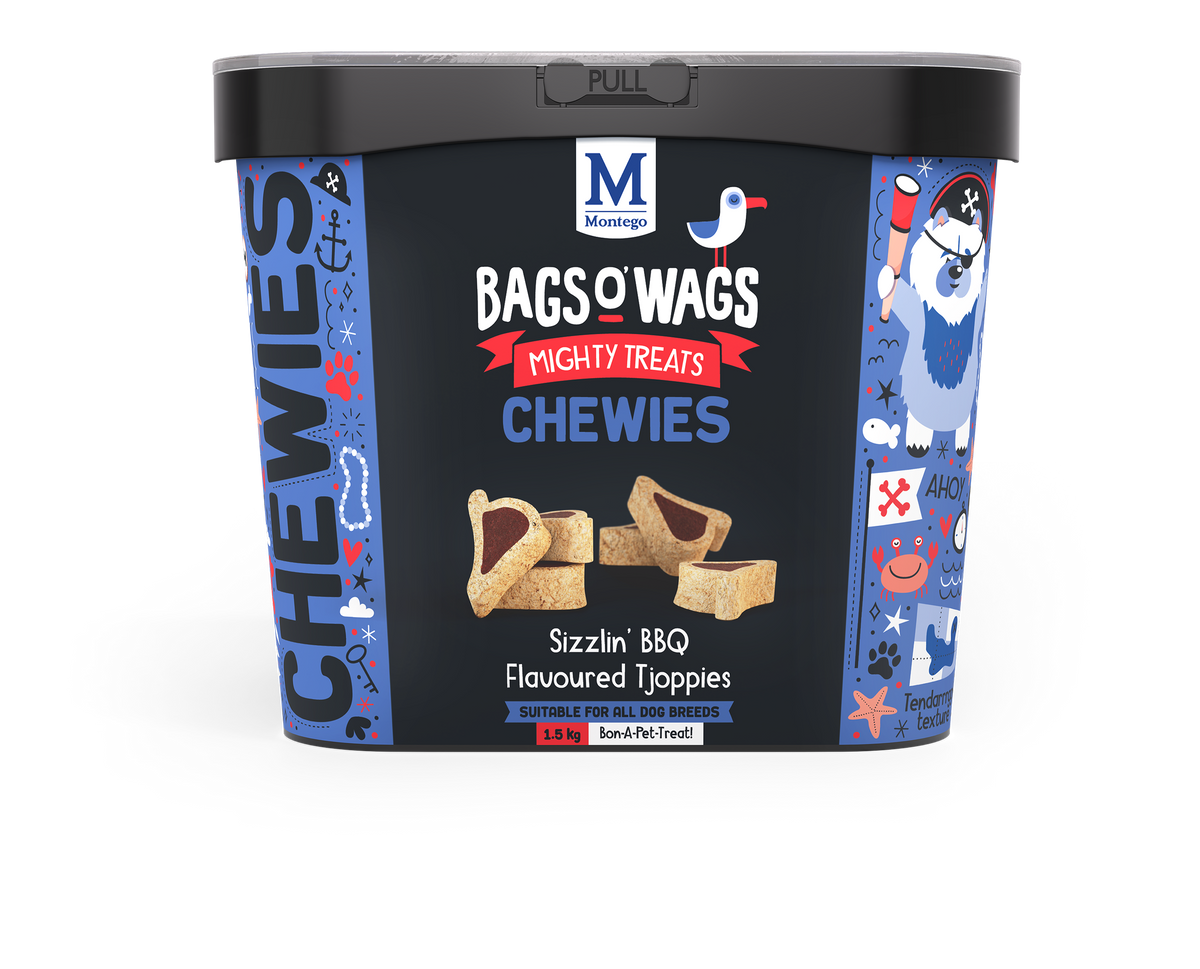 Montego Bags O' Wags BBQ Tjoppies 1.5kg