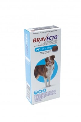 Bravecto Large > 20 – 40 kg (Blue)