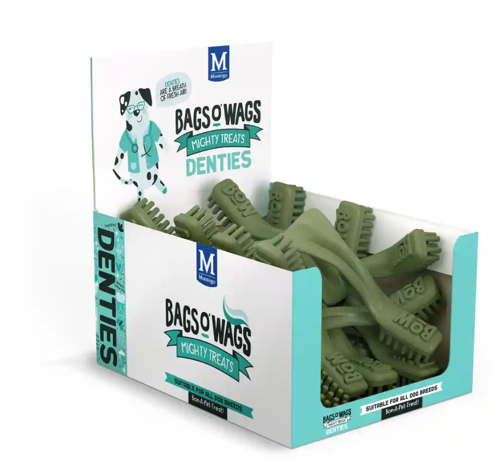Montego Bags O' Wags Denties Toothbrush L Single
