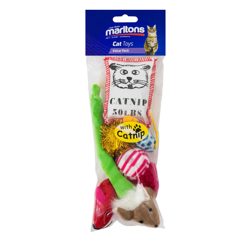 Marltons Value Cat Toy Pack Large
