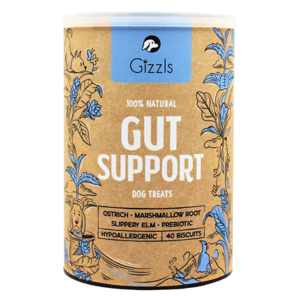 Gizzls Dog Botanicals Gut Support Biscuits 40's
