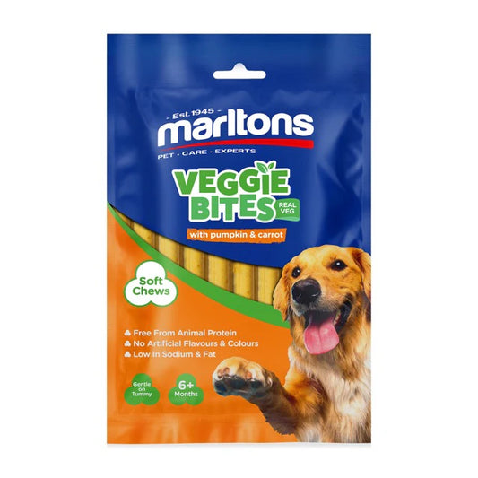 Marltons Veggie Bites Pumpkin & Carrot 100g