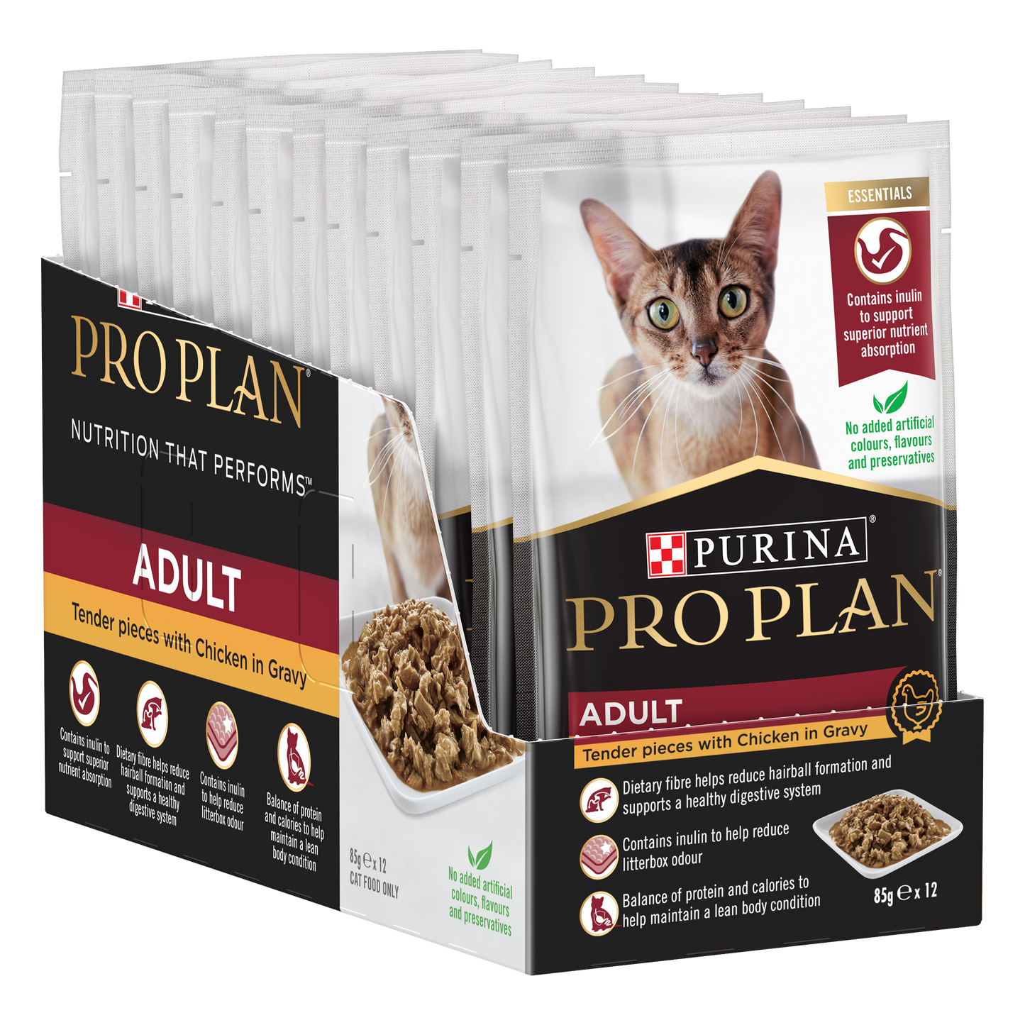 Pro Plan Feline Adult Wet Chicken in Gravy