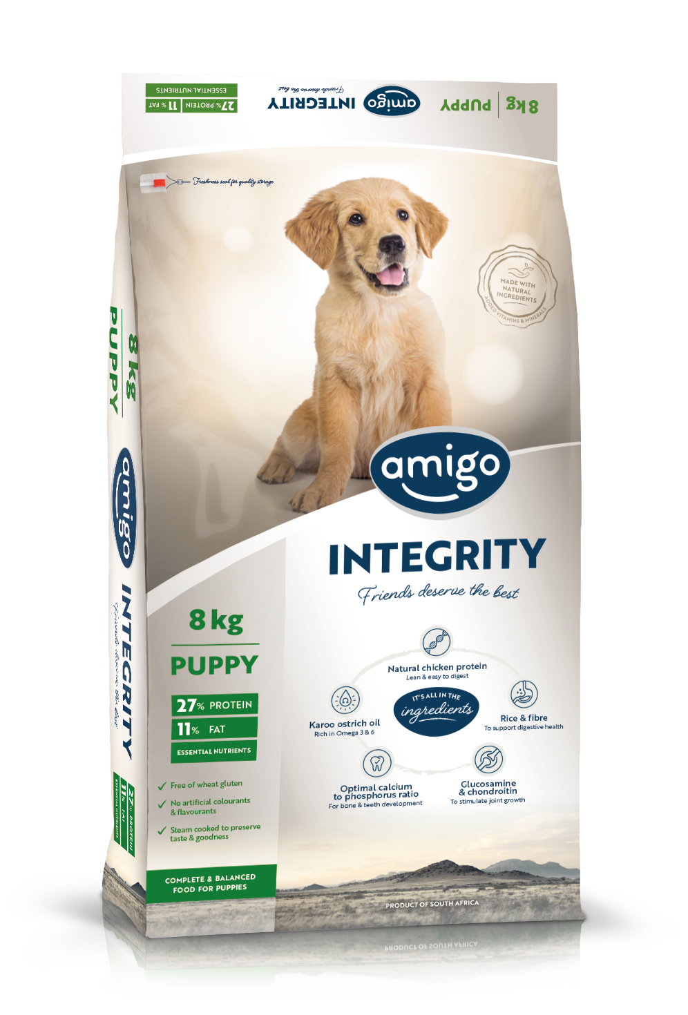 Amigo Integrity Puppy 8kg