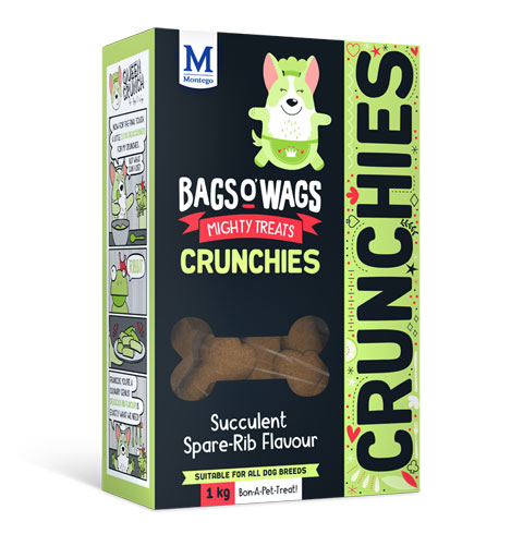 Montego Bags O' Wags Spare Rib 1kg