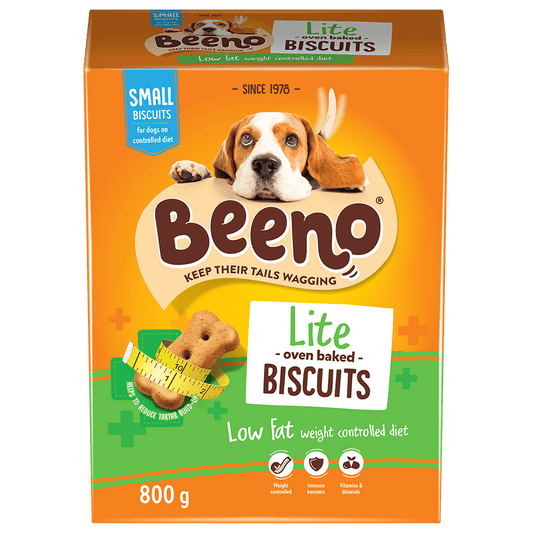 Beeno Lite Low Fat Dog Biscuits 800g