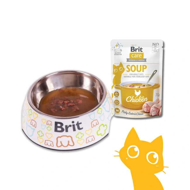 Brit Premium Cat Soup with Chicken 75g