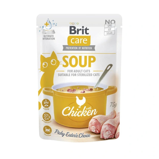 Brit Premium Cat Soup with Chicken 75g