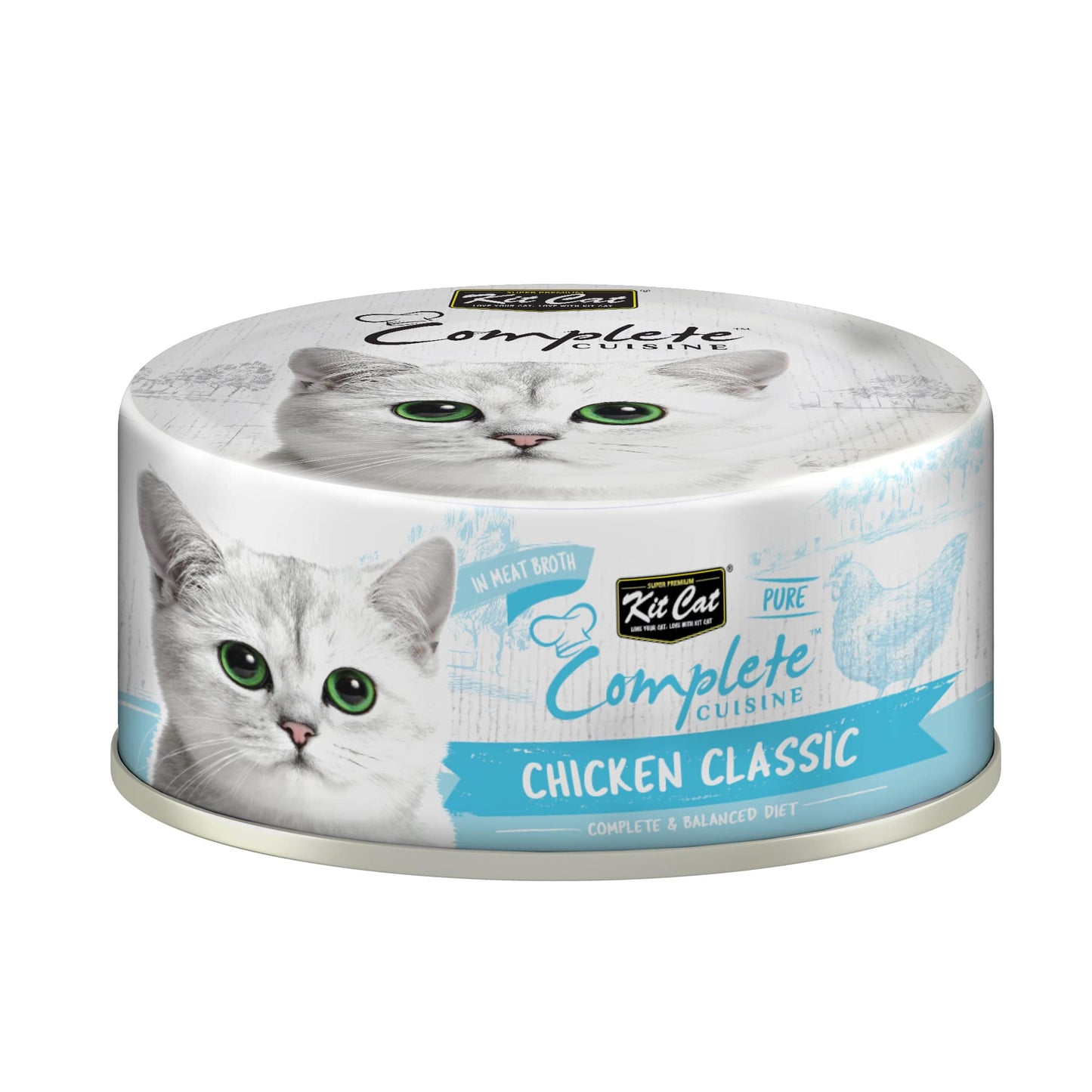 Kit Cat Complete Cuisine Chicken Classic 70g