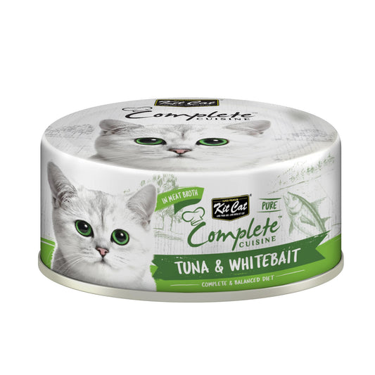 Kit Cat Complete Cuisine Tuna & Whitebait 70g