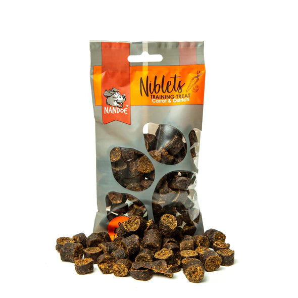 Nandoe Carrot & Ostrich Niblets 90g