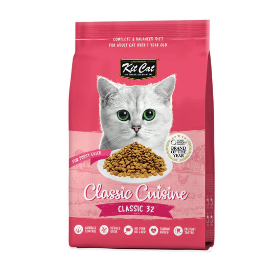 Kit Cat Classic 32 Cat Food 1.2kg
