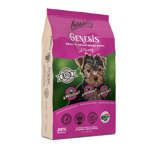 Nutribyte Genesis Puppy Small Medium 4kg