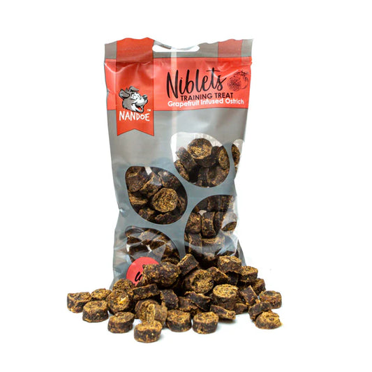 Nandoe Grapefruit & Ostrich Niblets 90g