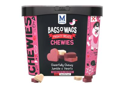 Montego Bags O' Wags Hearts Mix 1.5kg
