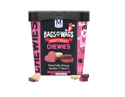 Montego Bags O' Wags Hearts Mix 500g