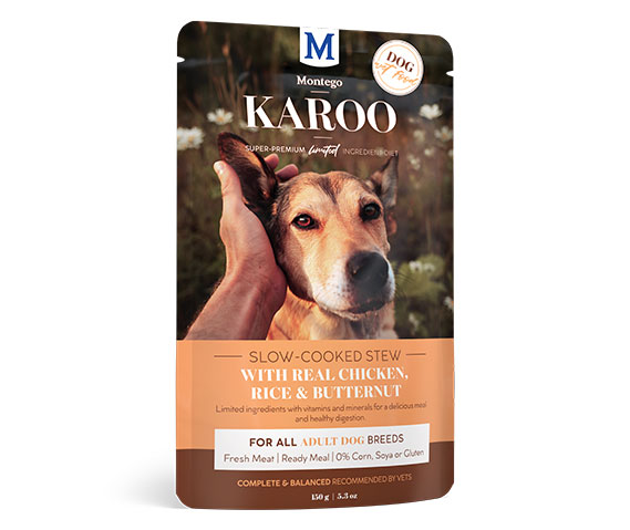 Montego Karoo Wet Adult Chicken & Butternut  10 x 150g