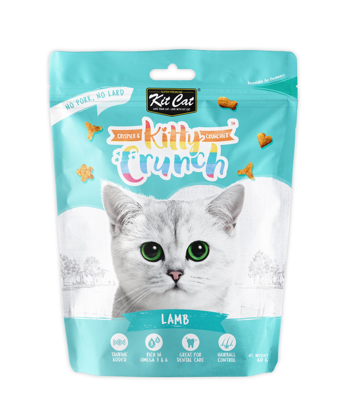 Kit Cat KittyCrunch Lamb Flavour 60g