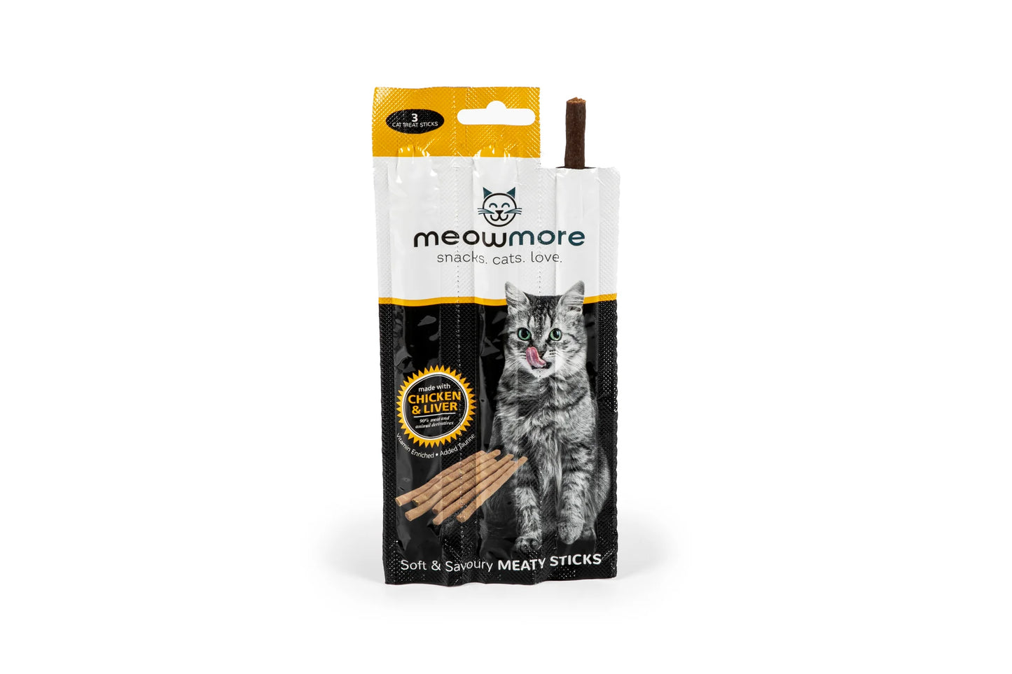 Kit Kat Meow More Meaty Sticks Chicken & Liver 15g