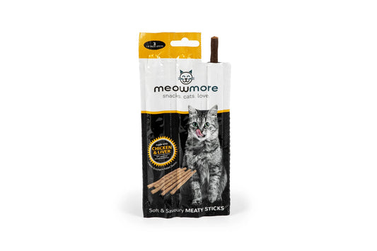 Kit Kat Meow More Meaty Sticks Chicken & Liver 15g