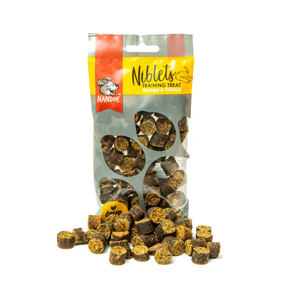 Nandoe Mango & Ostrich Niblets 90g