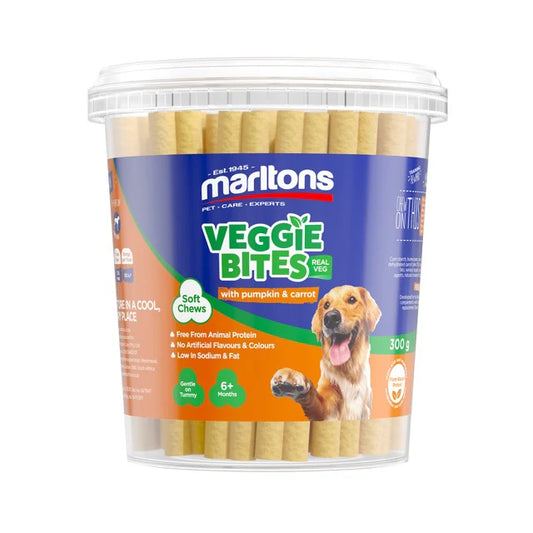 Marltons Veggie Bites Pumpkin & Carrot 300g