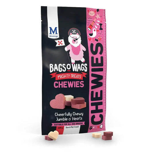 Montego Bags O' Wags Hearts Mix 120g