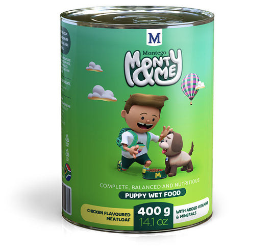 Montego Monty & Me Puppy Chicken Meatloaf 400g