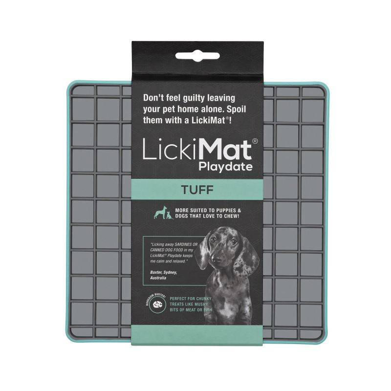 LickiMat Dog Tuff Playdate Turquoise