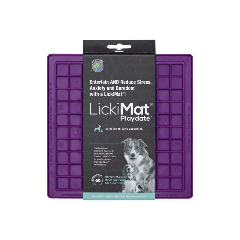 LickiMat Dog Mini Playdate Purple