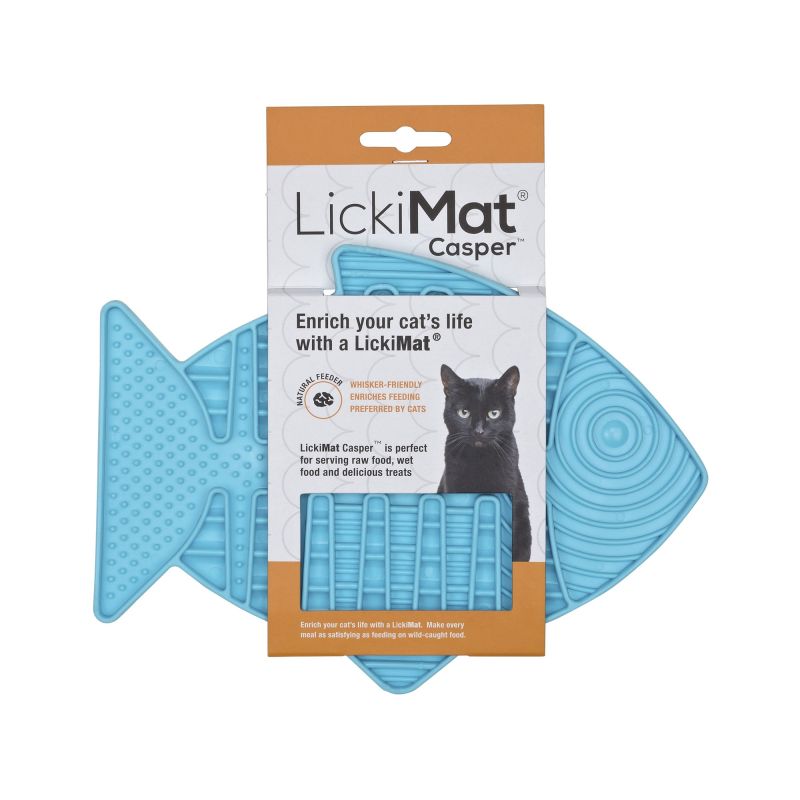 LickiMat Cat Casper Turquoise