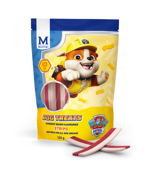 Montego Paw Patrol Streaky Bacon Flavour Strips 120g