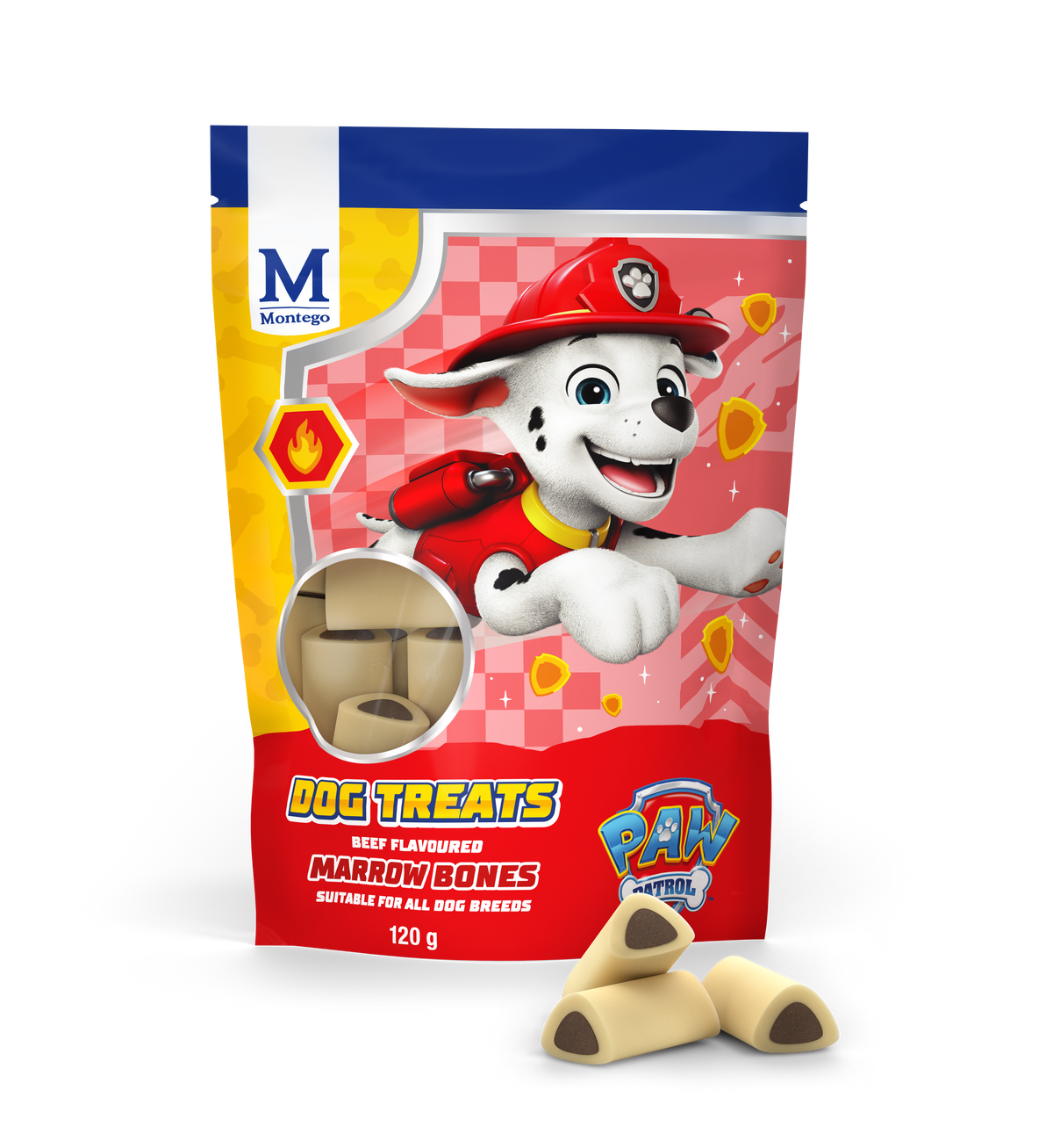 Montego Paw Patrol Beef Flavour Marrow Bones 120g
